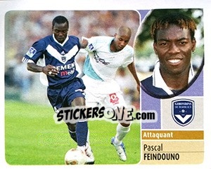 Sticker Pascal Feindouno - FOOT 2002-2003 n. 55 - Panini