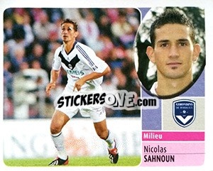 Sticker Nicolas Sahnoun - FOOT 2002-2003 n. 55a - Panini