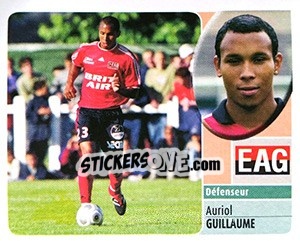 Sticker Auriol Guillaume - FOOT 2002-2003 n. 59 - Panini