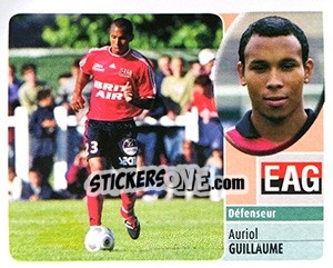 Sticker Auriol Guillaume - FOOT 2002-2003 - Panini