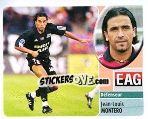Figurina Jean-Louis Montero - FOOT 2002-2003 n. 61 - Panini