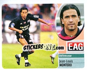 Sticker Jean-Louis Montero - FOOT 2002-2003 - Panini