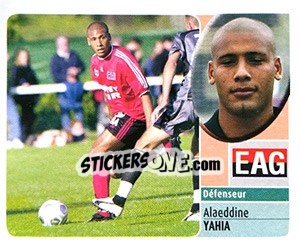 Cromo Alaeddine Yahia - FOOT 2002-2003 n. 62 - Panini