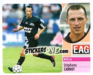 Sticker Stéphane Carnot - FOOT 2002-2003 - Panini