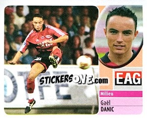 Sticker Gaël Danic - FOOT 2002-2003 n. 64 - Panini