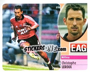 Sticker Christophe Leroux - FOOT 2002-2003 - Panini