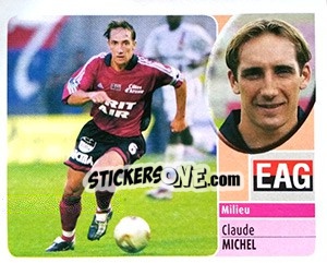 Sticker Claude Michel - FOOT 2002-2003 n. 66 - Panini