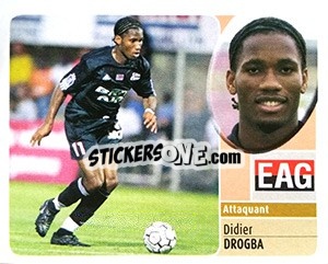 Sticker Didier Drogba - FOOT 2002-2003 - Panini