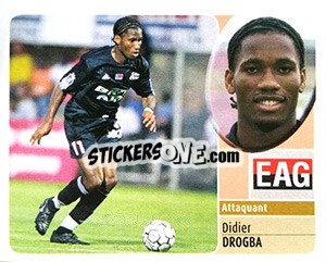Sticker Didier Drogba - FOOT 2002-2003 n. 67a - Panini