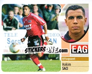 Sticker Hakim Saci - FOOT 2002-2003 n. 70 - Panini