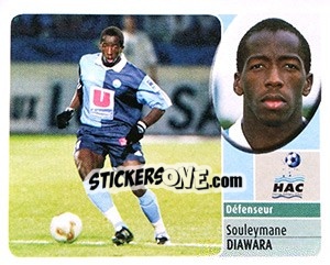 Sticker Souleymane Diawara - FOOT 2002-2003 - Panini
