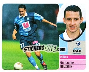 Sticker Guillaume Beuzelin - FOOT 2002-2003 n. 76 - Panini
