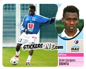 Figurina Jean-Jacques Ebentsi - FOOT 2002-2003 n. 79 - Panini
