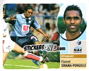 Figurina Florent Sinama-Pongolle - FOOT 2002-2003 - Panini