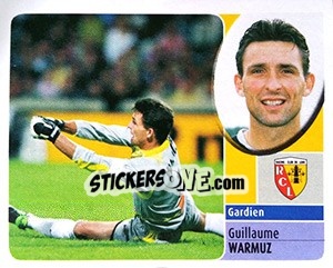 Sticker Guillaume Warmuz - FOOT 2002-2003 n. 85 - Panini