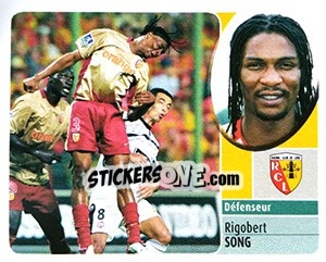 Sticker Rigobert Song - FOOT 2002-2003 n. 90 - Panini