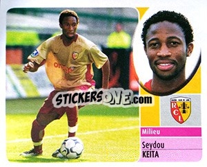 Figurina Seydou Keita - FOOT 2002-2003 - Panini