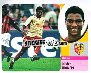 Sticker Olivier Thomert - FOOT 2002-2003 n. 94a - Panini