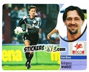 Figurina Grégory Wimbée - FOOT 2002-2003 - Panini