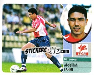 Sticker Abdelilah Fahmi - FOOT 2002-2003 - Panini