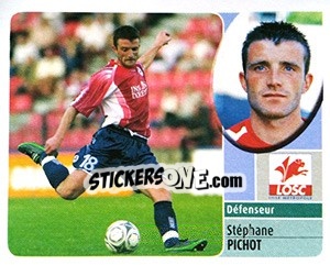 Figurina Stéphane Pichot - FOOT 2002-2003 - Panini