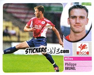 Cromo Philippe Brunel - FOOT 2002-2003 - Panini