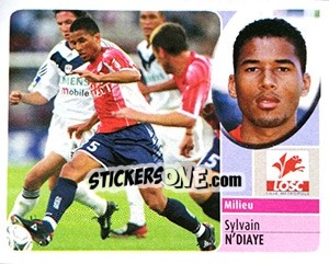 Sticker Sylvain N'Diaye - FOOT 2002-2003 n. 109 - Panini