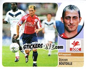 Sticker Djezon Boutoille - FOOT 2002-2003 - Panini