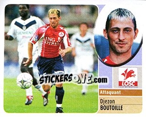 Cromo Djezon Boutoille - FOOT 2002-2003 - Panini