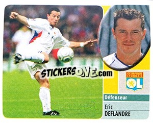 Sticker Eric Deflandre - FOOT 2002-2003 n. 116a - Panini