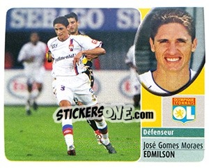 Sticker José Gomes Morales Edmilson - FOOT 2002-2003 n. 117 - Panini