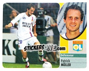 Sticker Patrick Müller - FOOT 2002-2003 - Panini