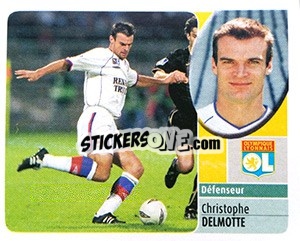 Sticker Christophe Delmotte - FOOT 2002-2003 n. 118a - Panini