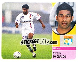 Sticker Vikash Dhorasoo - FOOT 2002-2003 n. 120 - Panini