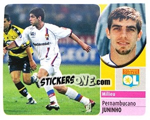 Sticker Pernambucano Juninho - FOOT 2002-2003 n. 122 - Panini