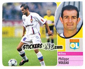 Sticker Philippe Violeau - FOOT 2002-2003 - Panini