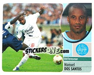 Sticker Manuel Dos Santos - FOOT 2002-2003 - Panini