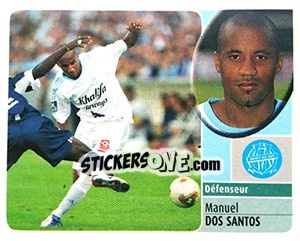 Sticker Manuel Dos Santos - FOOT 2002-2003 n. 128 - Panini