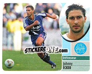 Sticker Johnny Ecker - FOOT 2002-2003 n. 129 - Panini