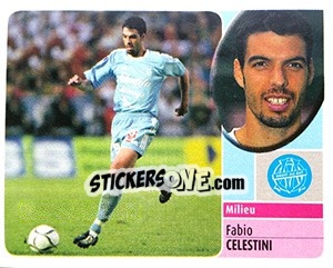 Sticker Fabio Celestini - FOOT 2002-2003 - Panini