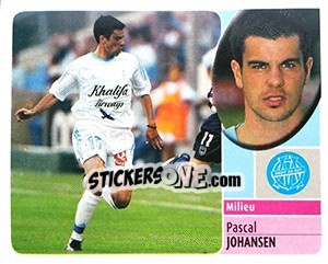 Sticker Pascal Johansen - FOOT 2002-2003 - Panini