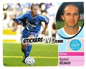 Sticker Djamel Belmadi - FOOT 2002-2003 - Panini