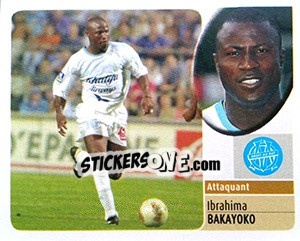 Cromo Ibrahima Bakayoko - FOOT 2002-2003 - Panini