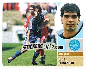 Sticker Lucio Fernandao - FOOT 2002-2003 - Panini