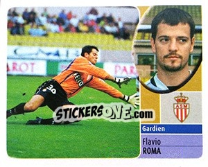 Sticker Flavio Roma - FOOT 2002-2003 - Panini