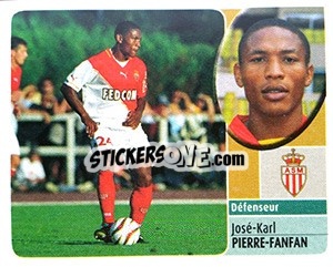 Sticker José-Karl Pierre-Fanfan - FOOT 2002-2003 - Panini