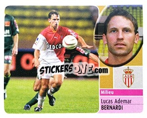 Sticker Lucas Ademar Bernardi - FOOT 2002-2003 - Panini
