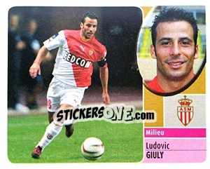 Figurina Ludovic Giuly - FOOT 2002-2003 - Panini