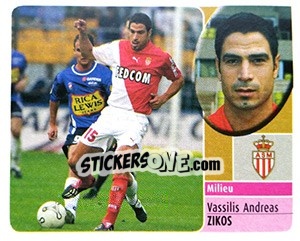 Sticker Vassilis Andreas Zikos - FOOT 2002-2003 n. 151 - Panini