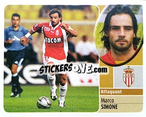 Sticker Marco Simone - FOOT 2002-2003 n. 153a - Panini